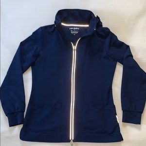 Healing Hands Navy Blue Scrubs Jacket